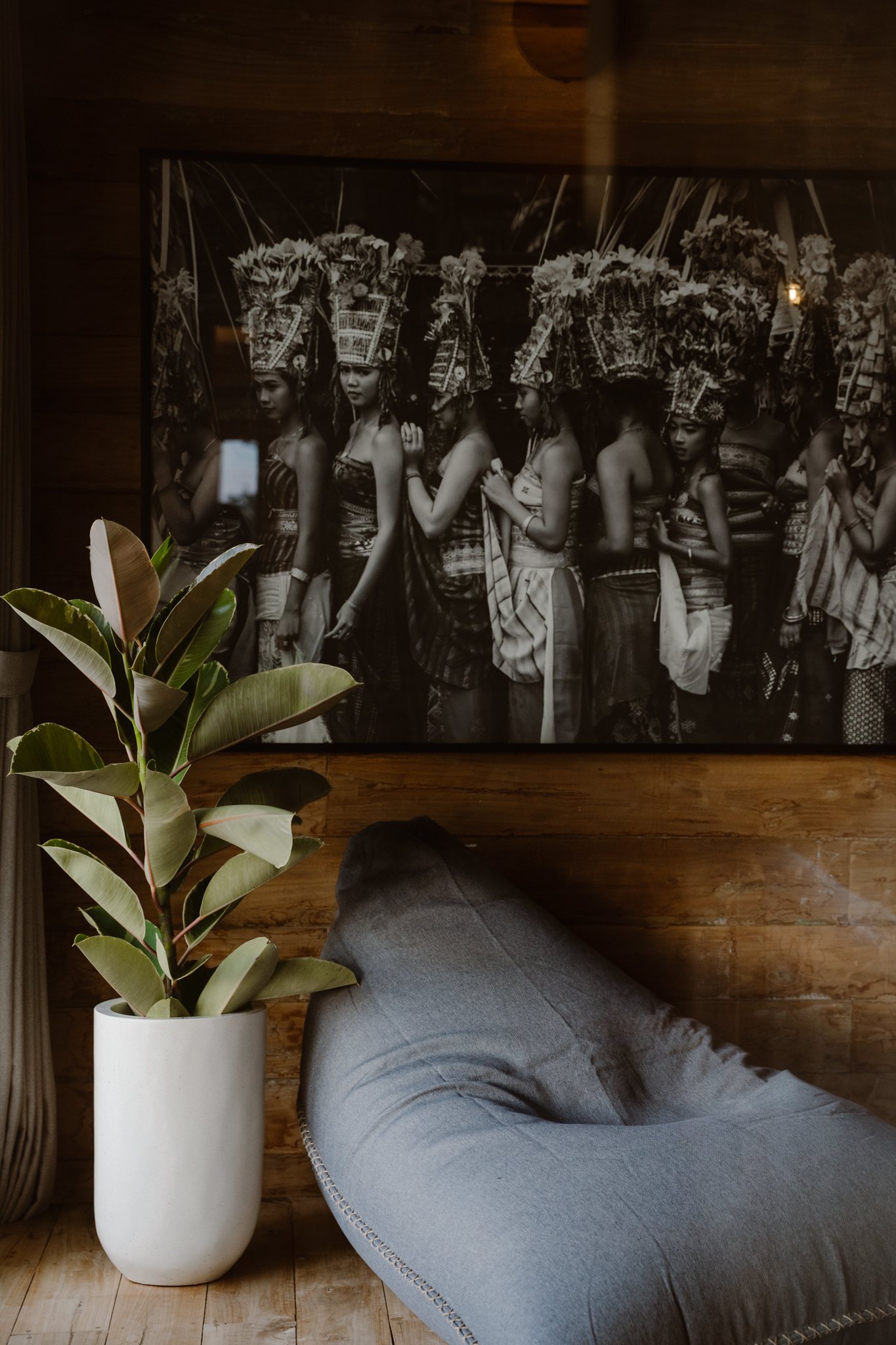 Rumah Pring reading nook